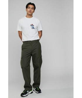 Футболка Akiba93 чоловіча біла з аніме принтом