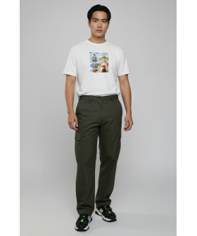 Футболка Akiba93 чоловіча біла з аніме принтом