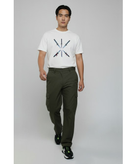 Футболка Akiba93 чоловіча біла з аніме принтом