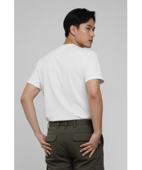 Футболка Akiba93 чоловіча біла з аніме принтом