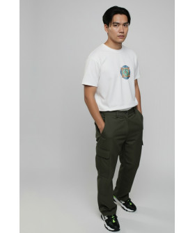 Футболка Akiba93 чоловіча біла з аніме принтом