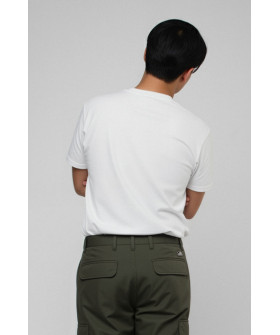 Akiba93 men's white T-shirt with anime print