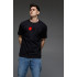 Aspirine men's black T-shirt "Love on/off"