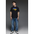 Aspirine men's black patriotic T-shirt "Ukraine"