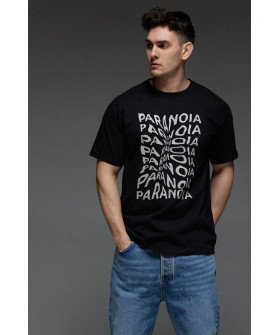 Aspirine men's black T-shirt "Paranoia"