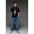 Aspirine men's T-shirt black "Lemon"