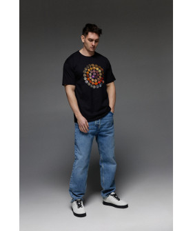 T-shirt Aspirine men's black "Space"