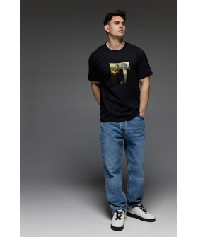 T-shirt Aspirine men's black "Art"