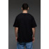 Aspirine Oversize men's black T-shirt "Skull-Cat"