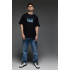 Aspirine Oversize T-shirt for men black "X-ray of music"