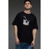 Aspirine Oversize T-shirt for men black "This moment"