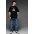 Aspirine Oversize T-shirt for men black "This moment"