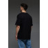 Aspirine Oversize T-shirt for men black "This moment"