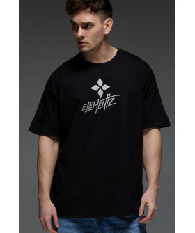 Aspirine Oversize T-shirt for men black "Element"