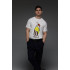 Aspirine men's T-shirt white print "Lemon"