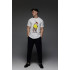 Aspirine men's T-shirt white print "Lemon"