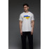 Aspirine men's T-shirt white print "Ukraine"