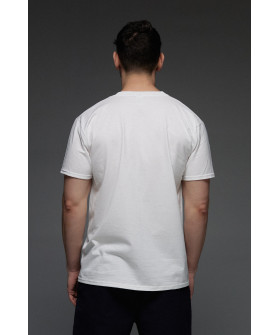 Aspirine men's T-shirt white print "Ukraine"