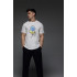 Aspirine men's T-shirt white print "Ukrainian cat"