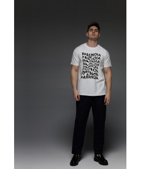 Aspirine men's white T-shirt "Paranoia"