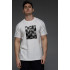 Aspirine men's white T-shirt "Space chess"