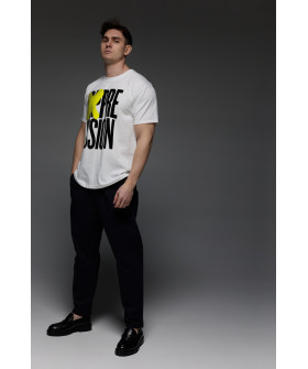 Футболка Aspirine чоловіча біла "Xpression"