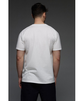 Aspirine men's white T-shirt "Safe with me"