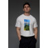 Aspirine men's white patriotic T-shirt "Ukraine"