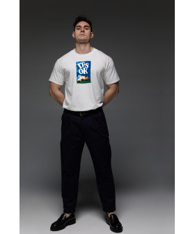 Aspirine men's T-shirt white It`s Ok