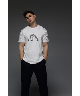 Aspirine men's T-shirt white  