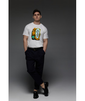 Aspirine men's T-shirt white  