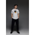 Aspirine men's white T-shirt "Good morning hedonist people"