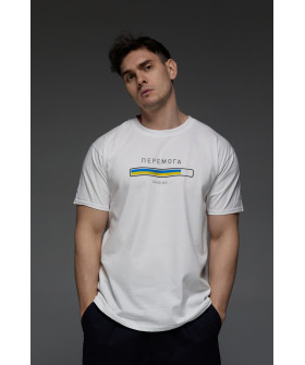 Aspirine men's T-shirt white "Victory loading"