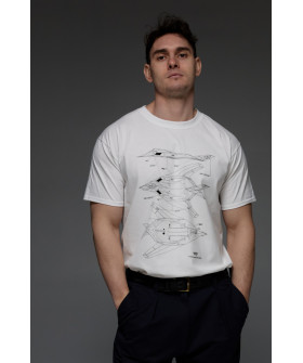 Aspirine men's T-shirt white F117