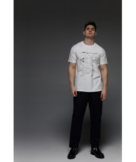 Aspirine men's T-shirt white F117
