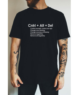 T-shirt Ctrl+ "Cntrl + Alt + Del "