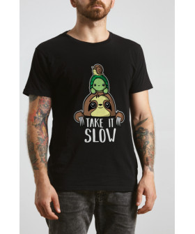 T-shirt Ctrl+ "Take is slow"