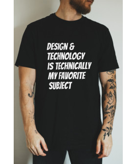 Футболка Ctrl+ "Design & Technology..."