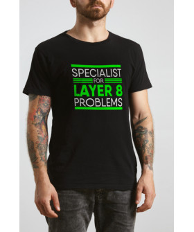 T-shirt Ctrl+"Specialist for layer 8 problems"