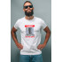 T-shirt Ctrl+ men's white "In case of..."