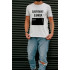 T-shirt Ctrl+ men's white "Everything is under control"