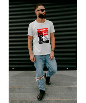 T-shirt Ctrl+ men's white "Remember..."