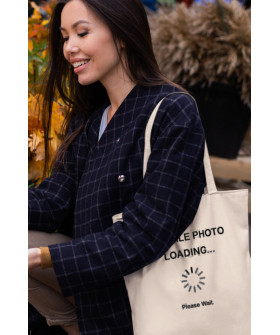 Eco-bag shopper Ctrl+natural "Profile photo loading... please wait" 