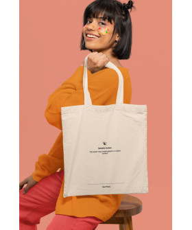 Eco-bag shopper + natural "Sensitive Content" 