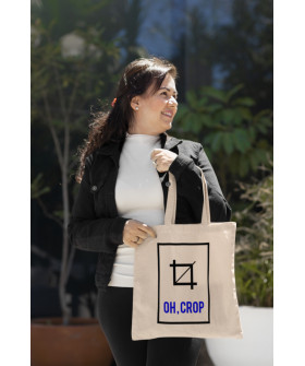 Shopper eco-bag + natural "Oh, crop" 