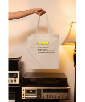 Shopper eco-bag + natural "Oh, crop" 