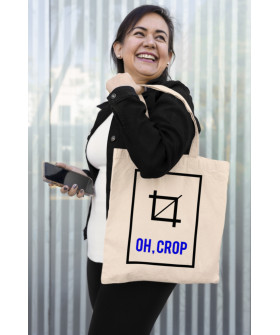 Shopper eco-bag + natural "Oh, crop" 