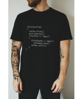 T-shirt Ctrl+"while(working)"