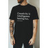 T-shirt Ctrl+ "Creativity is intelligence having fun"