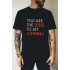 Black men's T-shirt Ctrl+"You are the {css} to my </html>"